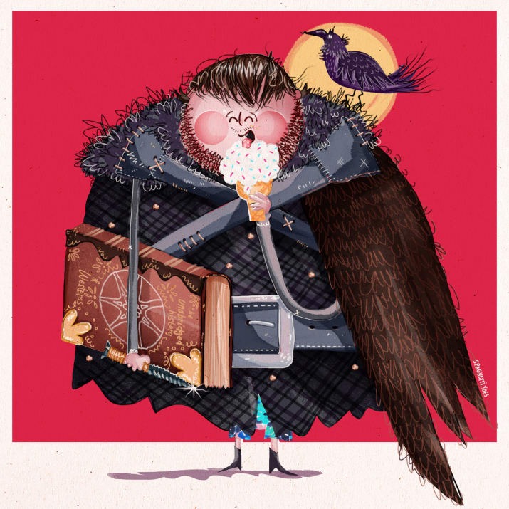 Game Of Thrones Kid-Friendly Illustrations 
